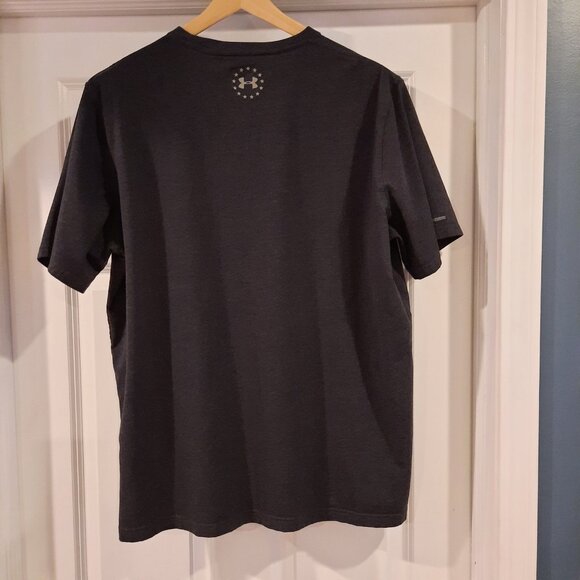 Under Armour Shirt Mens XXXL 3XL Charcoal Eagle Patriotic Flag Military American - Picture 2 of 11